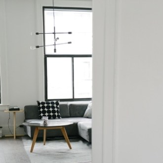 Apartment interior minimalism